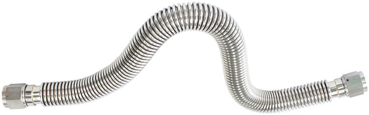 014300008 Pulsar PSR Stainless Steel Turbo Oil Drain / Return Flexible Pipe 12AN 45cm - Imagen 1