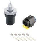 Bosch Liquid Pressure / Temp combined Sensor 10 bar 140 deg C – Set with Connector - Imagen 2