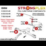 036052B: Full suspension polyurethane bush kit for BMW 5 E28 / 6 E24 - Imagen 5