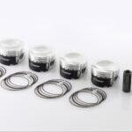Forged pistons kit Wossner for Fiat Coupe 2.0 20V Turbo (220PS) 82.00mm 8.0:1 1998cm