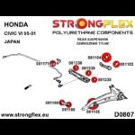 086093A: Rear suspension bush kit SPORT for Honda Civic VI 1995-2000 Japan - Imagen 2