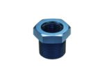 1/2 NPT Male to 1/4 NPT Female Reducer Pipe Bushing Hose Fitting Adapter Blue