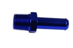 Adaptador de conexión para manguera de 1/2 NPT a 15-16 mm (5/8) con conexión a presión, color azul combustible.