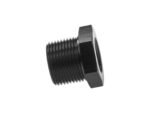 1/2 NPT Male to 3/8 NPT Female Reducer Pipe Bushing Hose Fitting Adapter Black