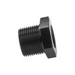 1/2 NPT Male to 3/8 NPT Female Reducer Pipe Bushing Hose Fitting Adapter Black