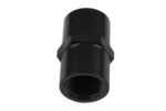 1/2 NPT to 1/2 NPT Straight Female Coupler Union Bush Oil Hose Fitting Adapter Black - Imagen 3