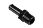 1/4 NPT to 9-10mm (3/8) Push On Barb Tail Hose Pipe Fitting Adapter Fuel Black - Imagen 3