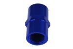 1/4 NPT to 1/4 NPT Straight Female Coupler Union Bush Oil Hose Fitting Adapter Blue - Imagen 2