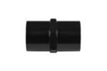 1/8 NPT to 1/8 NPT Straight Female Coupler Union Bush Oil Hose Fitting Adapter Black - Imagen 2