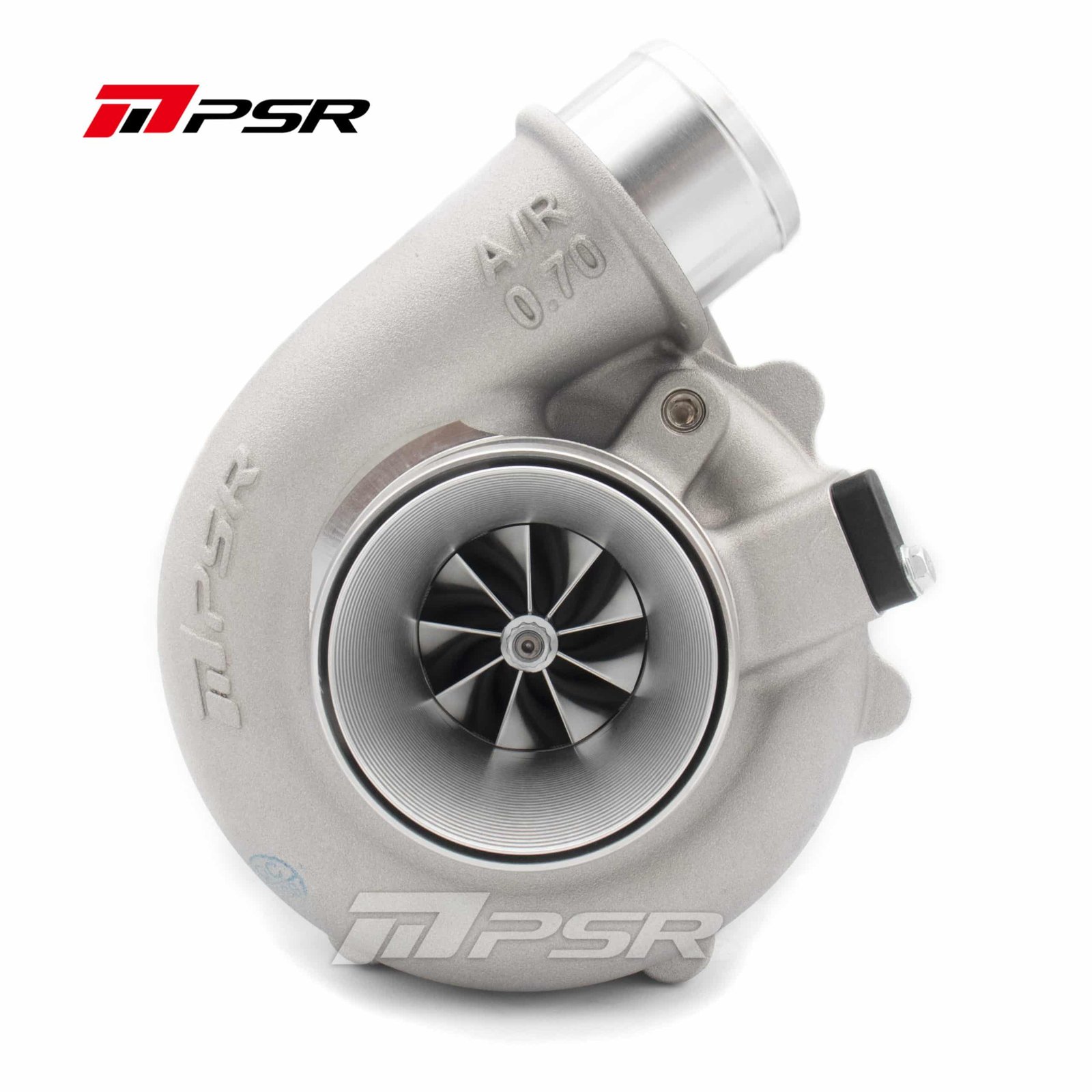 102125107 Turbocompresor Pulsar PSR 4849G con doble rodamiento de bolas, 550 HP, rotación hacia adelante, T51R Mod. .72, doble abrazadera en V sin IWG - Imagen 1