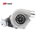 Turbocompresor Pulsar PSR 2860 GEN 2, doble rodamiento de bolas, doble abrazadera en V, 0.72 A/R, IWG, actuador PSR Billet, 7.4 psi