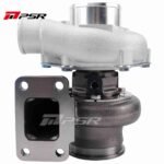Turbocharger Pulsar PSR 3576 Gen2 Compact Dual Ball Bearing T4 Open 0.63 A/R Stainless Steel - Imagen 3
