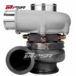 Turbocompresor Pulsar PSR 5455G de rotación hacia adelante con doble rodamiento de bolas, modificación T15R, 0.70A/R, doble abrazadera en V, 1.01A/R