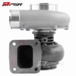 Turbocompresor Pulsar PSR 6466E con rodamientos de bolas, hasta 900 CV, T51R Mod, entrada/salida V-Band, 0,96 A/R - Imagen 2