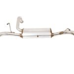 Sport muffler exhaust for FIAT 500 ABARTH (2008+) CABRIO HATCHBACK