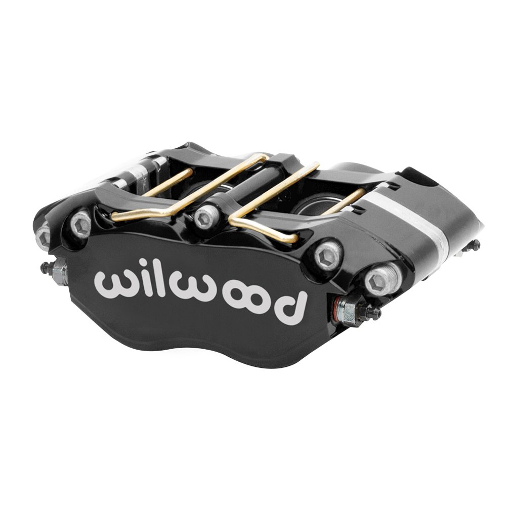 120-10000-BK-xl Pinza de freno radial universal Wilwood 120-10000 Dynapro estrecha de 4 pistones, color negro. - Imagen 1