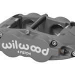 Pinza de freno Wilwood 120-13230 Superlite forjada de montaje radial, izquierda, 4 pistones