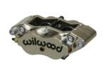 Pinza de freno radial universal Wilwood 120-13405 Billet Narrow Dynalite de 4 pistones, niquelada. - Imagen 2