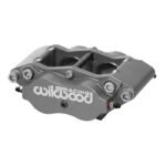 Pinza de freno radial universal estrecha Dynalite Billet Wilwood 120-13405-SI de 4 pistones - Imagen 2