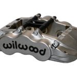 Pinza de freno Wilwood 120-13949 Grand National GN6R de montaje radial, izquierda, 6 pistones, niquelada