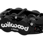 Wilwood 120-14436 FNSL6R - Junta antipolvo para pinza de freno radial derecha de 6 pistones, color negro