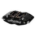 Pinza de freno radial universal Wilwood 120-14697 Dynapro DS de 4 pistones, color negro.