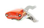 Pinza de freno Wilwood 120-15484 MC4 mecánica de montaje flotante derecha, 1 pistón, color rojo.