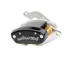 Pinza de freno Wilwood 120-15485 MC4 de montaje flotante mecánico, izquierda, 1 pistón, color negro.