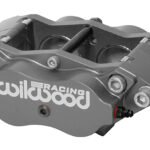 Pinza de freno radial universal Wilwood 120-15565 SI Billet Narrow Dynalite de 4 pistones