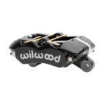 Pinza de freno Wilwood 120-15585 Dynapro LP-DS forjada, universal, con montaje en tuerca, 4 pistones, color negro. - Imagen 2