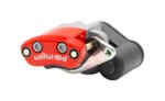 Pinza de freno de estacionamiento eléctrico Wilwood 120-15703 con montaje flotante, izquierda, 1 pistón, color rojo. - Imagen 2