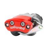 Pinza de freno de estacionamiento eléctrico Wilwood 120-16297 con montaje flotante, derecha, 1 pistón, color rojo.