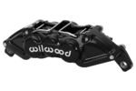 Pinza de freno Wilwood 120-16571 UTV4 de montaje universal con pernos, 4 pistones, color negro.