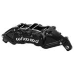 Pinza de freno Wilwood 120-16572 UTV4 de montaje universal con pernos, 4 pistones, color negro.