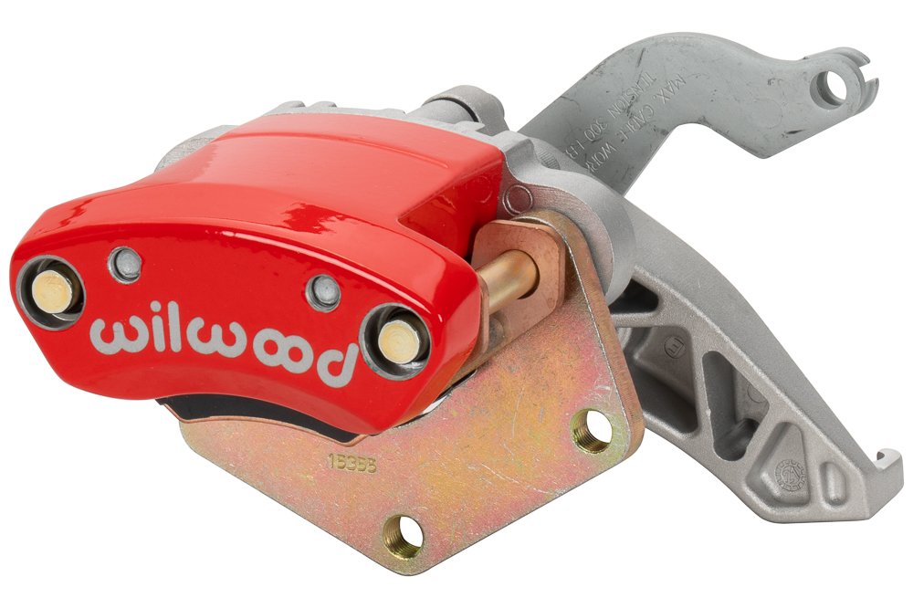 120-17143-RD-xl Pinza de freno Wilwood 120-17143 MC4 mecánica de montaje flotante derecha, 1 pistón, color rojo. - Imagen 1