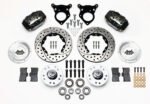 Kit de frenos delanteros Wilwood 140-11018 Dynalite Pro Series forjados, perforados, color negro, 11.00 para Ford Mustang 1984-1993 - Imagen 3