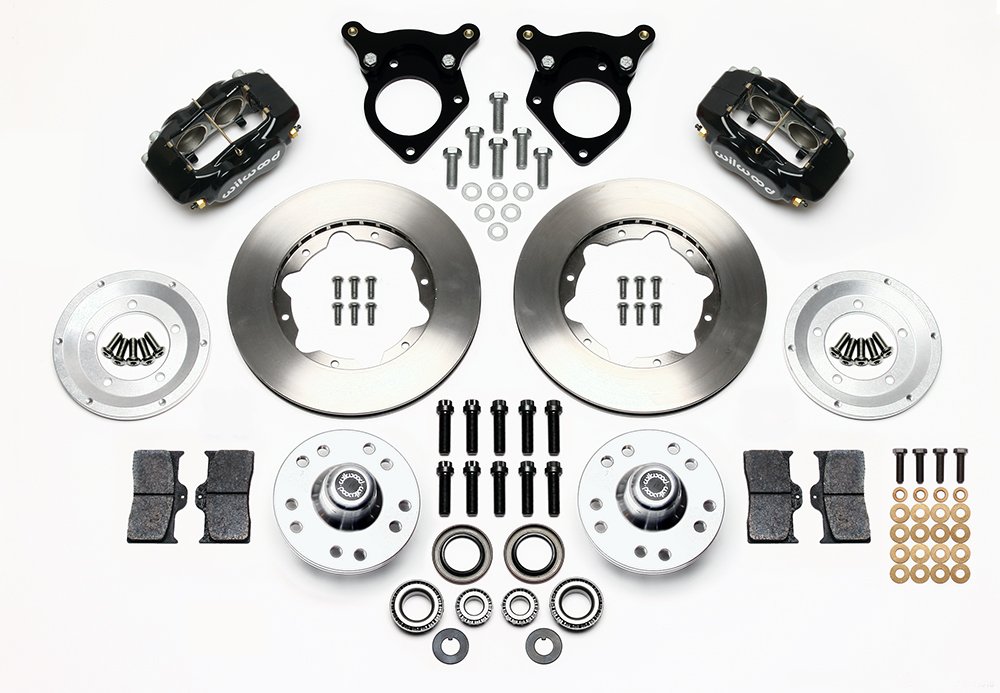 140-11018_kit-xl_1 Wilwood 140-11018 Forged Dynalite Pro Series Front Brake Kit Black 11.00 for Ford Mustang 1984-1993 - Imagen 1