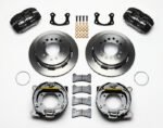 Wilwood 140-11403 Forged Dynapro Low-Profile Rear Parking Brake Kit Polished