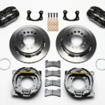Wilwood 140-11403 Forged Dynapro Low-Profile Rear Parking Brake Kit Polished