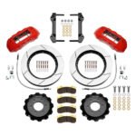 Kit de frenos delanteros grandes Wilwood 140-18205-R TX6R para camioneta Ford F-150, color rojo. - Imagen 2