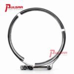 Kit de abrazaderas de brida Pulsar PSR de acero inoxidable para turbo 400 T6 de 5" a 4" - Imagen 3