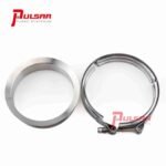 Kit de abrazaderas de brida Pulsar PSR de acero inoxidable 400 T6 Turbo de 5" - Imagen 2