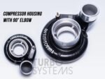 Turbocharger TurboSystems HTX4064B1 air outlet 90 degrees - Imagen 5