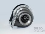 Turbocharger TurboSystems HTX3057B2 air outlet 90 degrees - Imagen 2