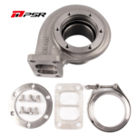 Carcasa de turbina Pulsar PSR PTX35 para turbos 3584 Gen 2 T3 dividida 0.86A/R
