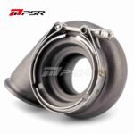 Carcasa de turbina Pulsar PSR 55G con entrada T3 y salida V-Band, 0,72 A/R, para turbos 5455G / 5855G / 6255G