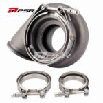 Carcasa de turbina Pulsar PSR 55G, entrada T25, salida V-Band, 0,72 A/R IWG para turbos 5455G / 5855G / 655G