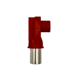 Conector Ecumaster RL00801-50RE; 8,0 mm; RADLOK-50 mm; Rojo