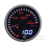 Manómetro de presión de aceite Prosport JDM Series de 52 mm con sensor eléctrico - Imagen 2