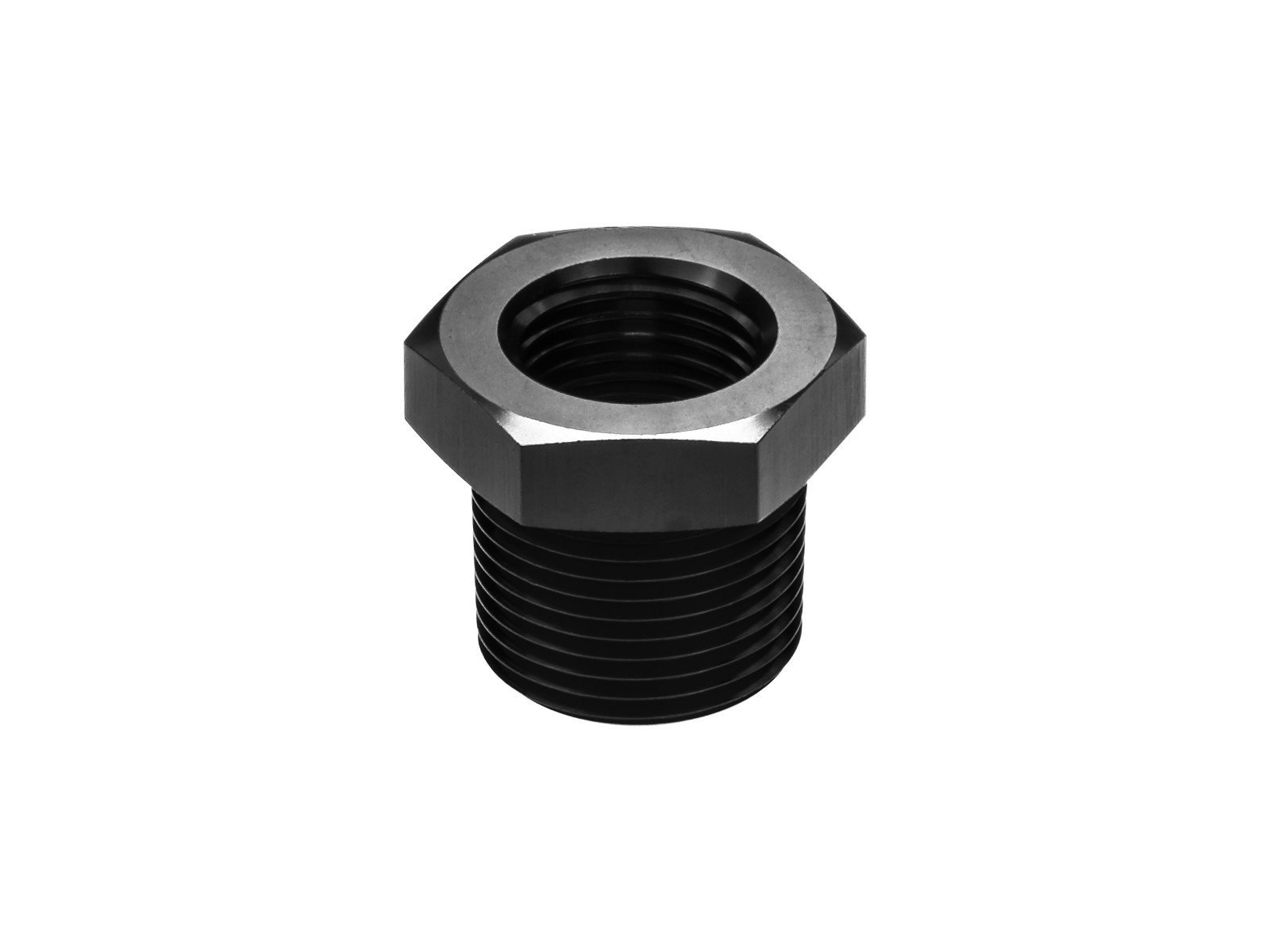 3-4-npt-3-8-npt-nypel-adapter-redukcyjny-prosty-mesko-zenski-czarny_2 3/4 NPT Male to 3/8 NPT Female Reducer Pipe Bushing Hose Fitting Adapter Black - Imagen 1